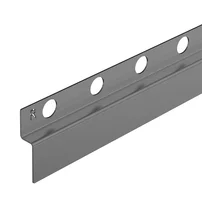 Profil inclinat dreapta pentru perete Balneo Floor Strips 170 cm finisaj Gun Metal mat
