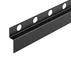 Profil inclinat dreapta pentru perete Balneo Floor Strips 170 cm finisaj negru mat picture - 1