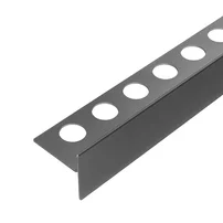 Profil inclinat dreapta pentru podea Balneo Floor Strips 120 cm finisaj Gun Metal mat