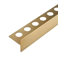 Profil inclinat dreapta pentru podea Balneo Floor Strips 170 cm finisaj auriu periat