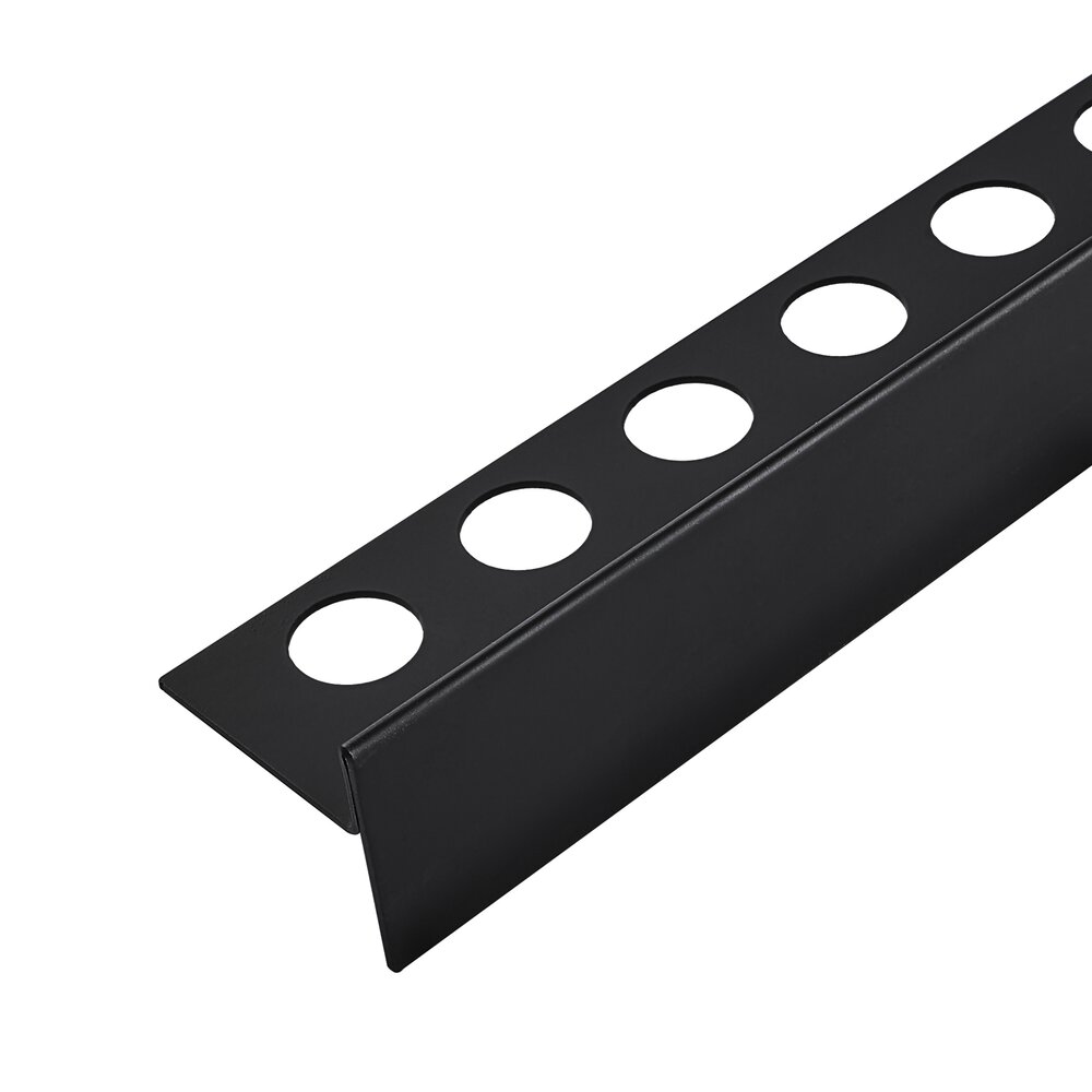 Profil inclinat dreapta pentru podea Balneo Floor Strips 170 cm finisaj negru mat