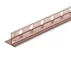 Profil inclinat dreapta pentru sticla Balneo Floor Strips 120 cm finisaj cupru periat picture - 1