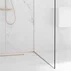 Profil inclinat dreapta pentru sticla Balneo Floor Strips 120 cm finisaj cupru periat picture - 3