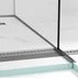 Profil inclinat dreapta pentru sticla Balneo Floor Strips 120 cm finisaj Gun Metal mat picture - 4