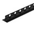 Profil inclinat dreapta pentru sticla Balneo Floor Strips 120 cm finisaj negru mat picture - 1