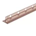 Profil inclinat dreapta pentru sticla Balneo Floor Strips 170 cm finisaj cupru periat picture - 1