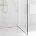 Profil inclinat dreapta pentru sticla Balneo Floor Strips 170 cm finisaj cupru periat picture - 3