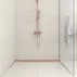 Profil inclinat dreapta pentru sticla Balneo Floor Strips 170 cm finisaj cupru periat picture - 6