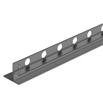 Profil inclinat dreapta pentru sticla Balneo Floor Strips 170 cm finisaj Gun Metal mat