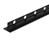 Profil inclinat dreapta pentru sticla Balneo Floor Strips 170 cm finisaj negru mat picture - 1