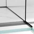 Profil inclinat dreapta pentru sticla Balneo Floor Strips 170 cm finisaj negru mat picture - 2