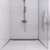 Profil inclinat dreapta pentru sticla Balneo Floor Strips 170 cm finisaj negru mat picture - 5