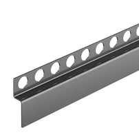 Profil inclinat frontal pentru podea Balneo Floor Strips 130 cm finisaj Gun Metal mat
