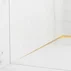 Profil inclinat stanga pentru perete Balneo Floor Strips 120 cm finisaj auriu periat picture - 3