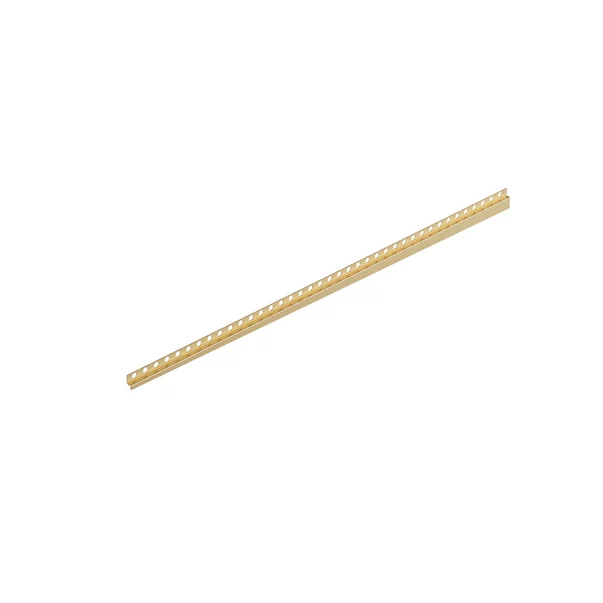 Profil inclinat stanga pentru perete Balneo Floor Strips 120 cm finisaj auriu periat picture - 7