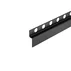 Profil inclinat stanga pentru perete Balneo Floor Strips 120 cm finisaj negru mat picture - 7
