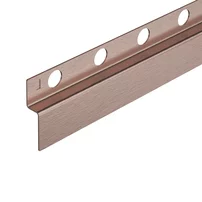 Profil inclinat stanga pentru perete Balneo Floor Strips 170 cm finisaj cupru periat