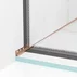 Profil inclinat stanga pentru perete Balneo Floor Strips 170 cm finisaj cupru periat picture - 2