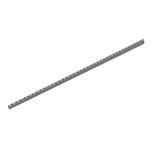 Profil inclinat stanga pentru perete Balneo Floor Strips 170 cm finisaj Gun Metal mat picture - 5