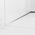 Profil inclinat stanga pentru perete Balneo Floor Strips 170 cm finisaj negru mat picture - 3