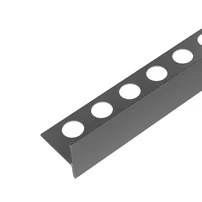 Profil inclinat stanga pentru podea Balneo Floor Strips 120 cm finisaj Gun Metal mat