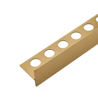 Profil inclinat stanga pentru podea Balneo Floor Strips 170 cm finisaj auriu periat