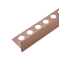 Profil inclinat stanga pentru podea Balneo Floor Strips 170 cm finisaj cupru periat
