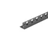 Profil inclinat stanga pentru sticla Balneo Floor Strips 120 cm finisaj Gun Metal mat picture - 7