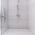 Profil inclinat stanga pentru sticla Balneo Floor Strips 120 cm finisaj inox periat picture - 5