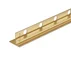 Profil inclinat stanga pentru sticla Balneo Floor Strips 170 cm finisaj auriu periat picture - 1