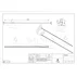 Profil inclinat stanga pentru sticla Balneo Floor Strips 170 cm finisaj cupru periat picture - 7