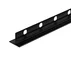 Profil inclinat stanga pentru sticla Balneo Floor Strips 170 cm finisaj negru mat picture - 1
