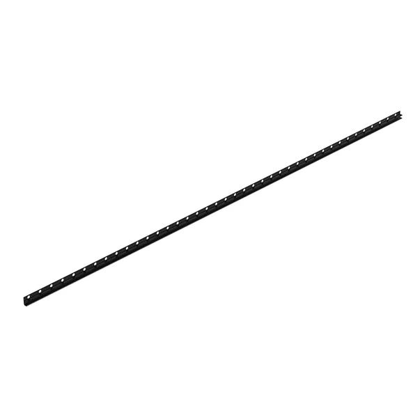 Profil inclinat stanga pentru sticla Balneo Floor Strips 170 cm finisaj negru mat picture - 8