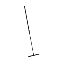 Racleta pentru sticla cu maner telescopic Omnires Uni finisaj antracit periat 30 cm