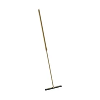 Racleta pentru sticla cu maner telescopic Omnires Uni finisaj auriu periat 30 cm
