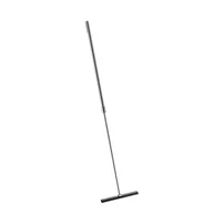 Racleta pentru sticla cu maner telescopic Omnires Uni finisaj crom lucios 30 cm