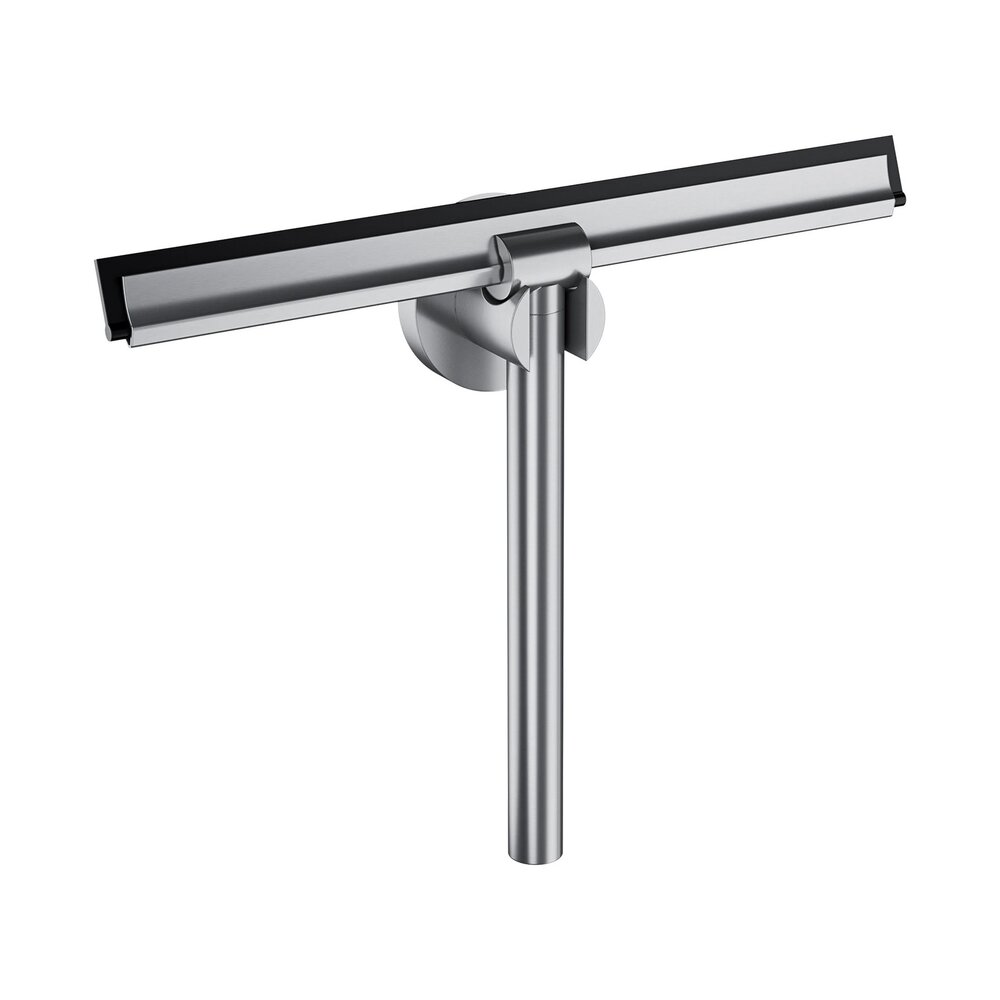 Racleta pentru sticla cu suport Omnires Uni finisaj nichel periat 25 cm Baie > Accesorii baie > Accesorii dus > Promoții > Noutati neakaisa.ro