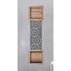 Raft incastrat cu suport hartie igienica Balneo Wall Box Paper 2 cupru periat picture - 5