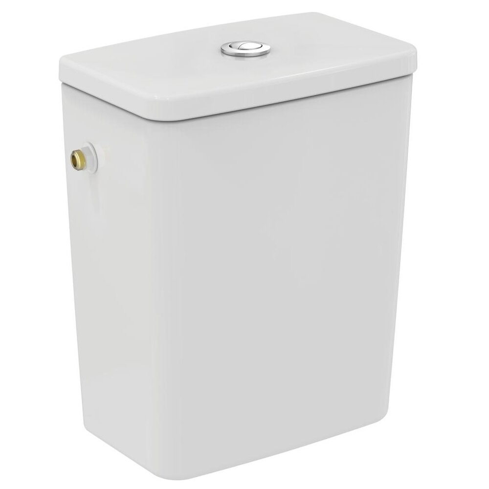 Rezervor pe vas wc Ideal Standard Connect Air Cube cu alimentare laterala Air
