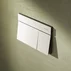 Rezervor incastrat Hansgrohe iFrame 112 cm cu clapeta iFrame Element E alb mat plus vas WC Rune Ivaldi Grande alb cu capac softclose picture - 3