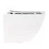 Rezervor incastrat Hansgrohe iFrame 112 cm cu clapeta iFrame Element E auriu lucios plus vas WC Rune Ivaldi alb cu capac softclose picture - 7
