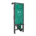 Rezervor incastrat Hansgrohe iFrame 112 cm cu clapeta iFrame Element E auriu lucios plus vas WC Rune Ivaldi alb cu capac softclose picture - 8