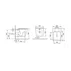 Rezervor incastrat Hansgrohe iFrame 112 cm cu clapeta iFrame Element E auriu lucios plus vas WC Rune Jord alb cu capac softclose picture - 8