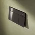 Rezervor incastrat Hansgrohe iFrame 112 cm cu clapeta iFrame Element E negru periat plus vas WC Rune Ivaldi Grande alb cu capac softclose picture - 4