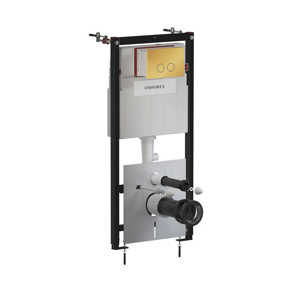 Rezervor incastrat Omnires StrongFrame ECO pentru vas WC suspendat si clapeta de actionare Steel-R45 finisaj auriu lucios Baie > Rezervoare wc > Rezervoare incastrate > Promoții > Noutati neakaisa.ro