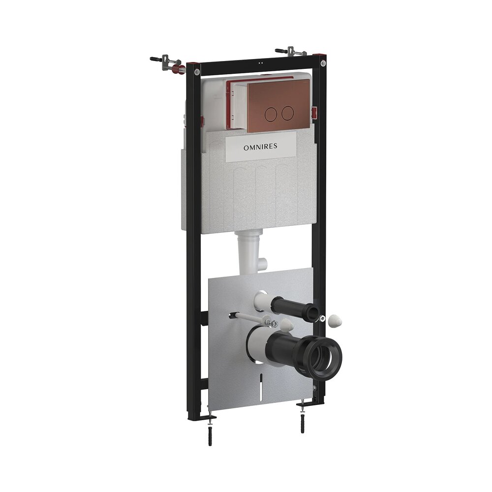 Rezervor incastrat Omnires StrongFrame ECO pentru vas WC suspendat si clapeta de actionare Steel-R45 finisaj cupru antichizat periat Baie > Rezervoare wc > Rezervoare incastrate > Promoții > Noutati neakaisa.ro