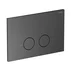Rezervor incastrat Omnires StrongFrame ECO pentru vas WC suspendat si clapeta de actionare Steel-R45 finisaj grafit periat picture - 3