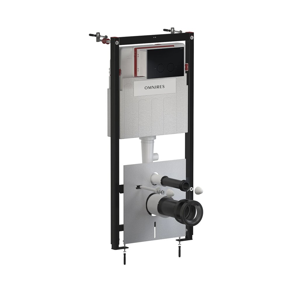 Rezervor incastrat Omnires StrongFrame ECO pentru vas WC suspendat si clapeta de actionare Steel-R45 finisaj negru mat Baie > Rezervoare wc > Rezervoare incastrate > Promoții > Noutati neakaisa.ro