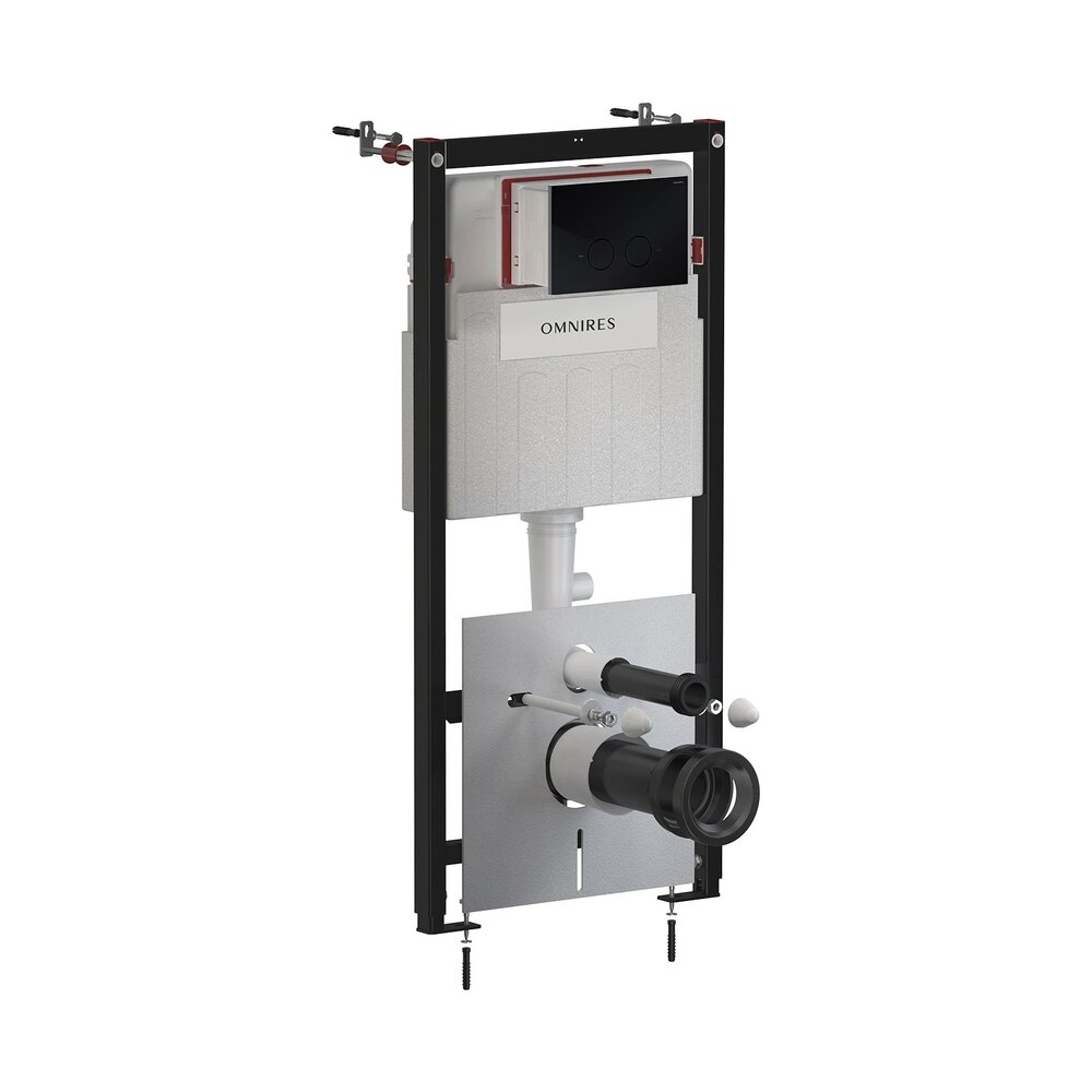 Rezervor incastrat Omnires StrongFrame ECO pentru vas WC suspendat si clapeta de actionare Steel-R45 finisaj negru semimat Baie > Rezervoare wc > Rezervoare incastrate > Promoții > Noutati neakaisa.ro