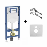 Rezervor wc cu cadru incastrat Geberit Duofix Sigma UP320 sistem de fixare si set izolare fonica